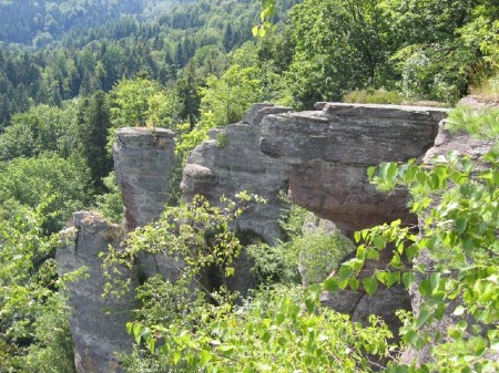 Falkenfelsen bei Bad Herrenalb